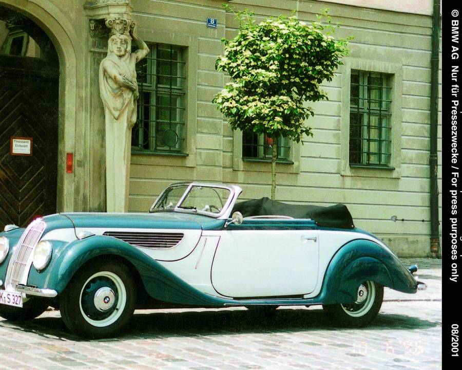 1937 Bj. BMW 327 - einer der schönsten Cabriolets seiner Zeit