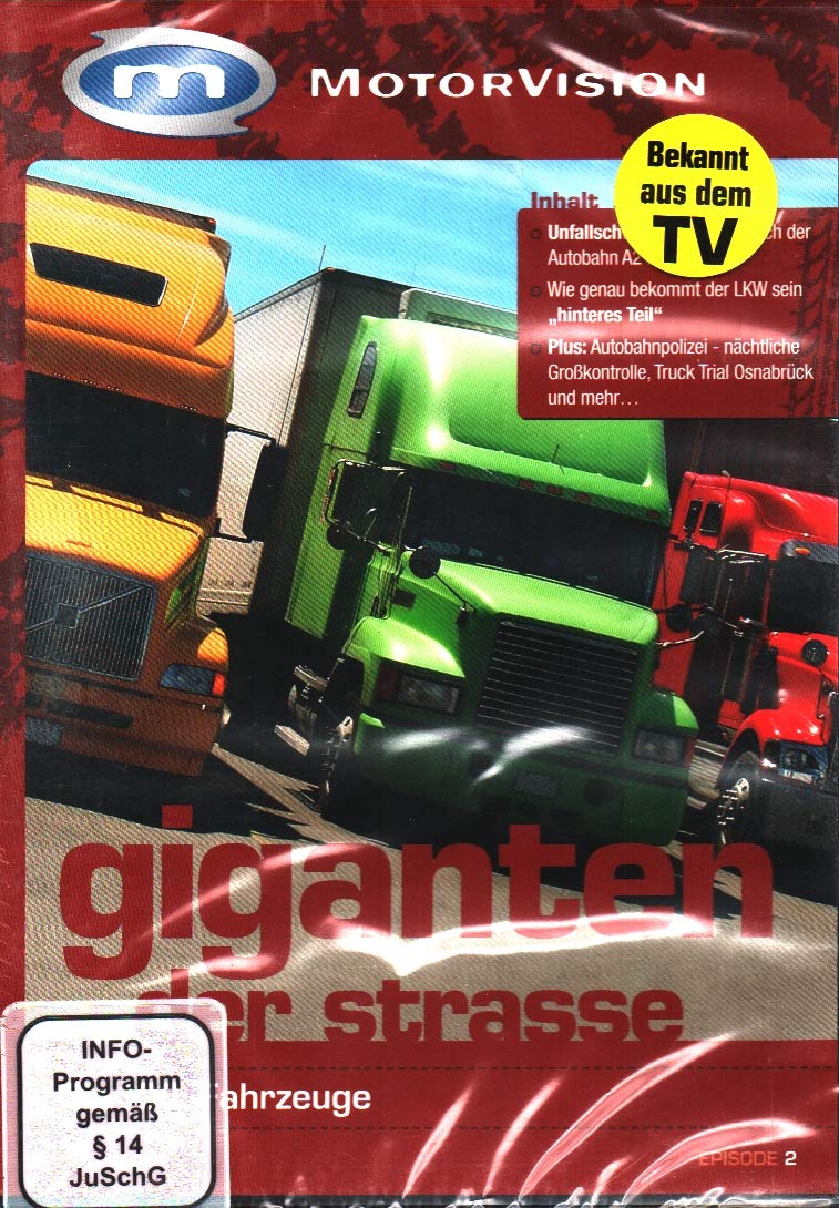Video - Motorvision: Giganten der Strasse Vol. 2 - XXL Fahrzeuge