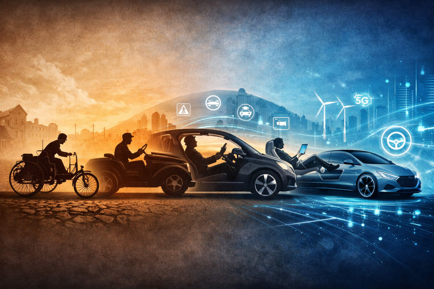 Vom Patentwagen bis zum digitalen Auto