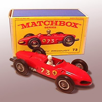 Matchbox-Auto mit Verpackung