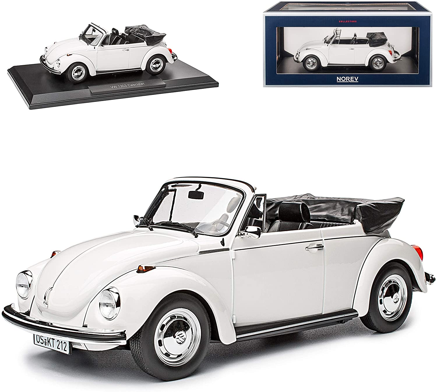 Norev VW Käfer 1303 Cabrio Weiss 1972-1975