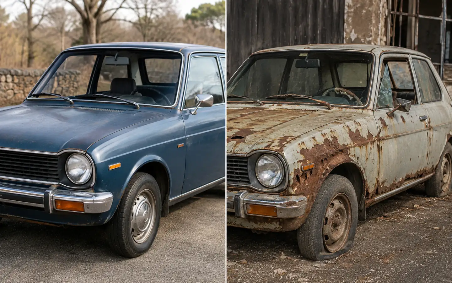 Patina oder Kaputt?