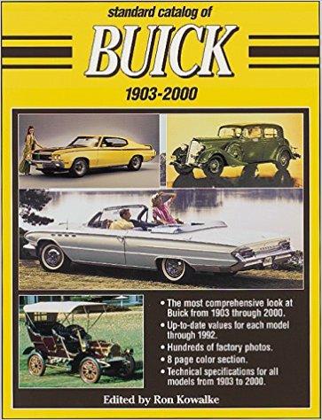 Standard Catalog of Buick 1903 bis 2000