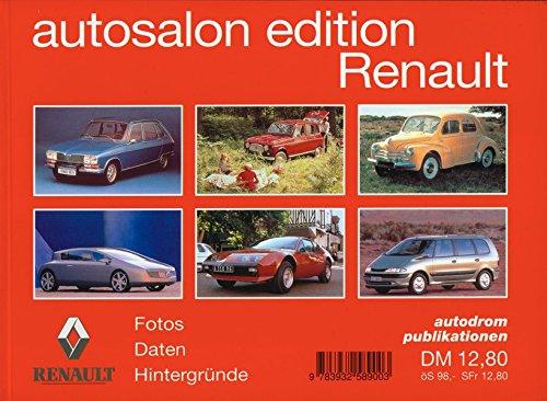 Autosalon Edition. Markenporträt / Renault