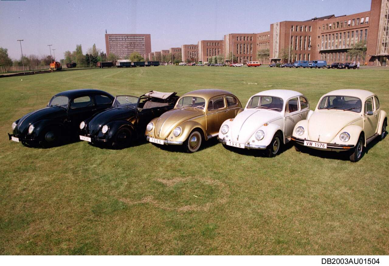 VW Kaefer Generationen 1936-1976