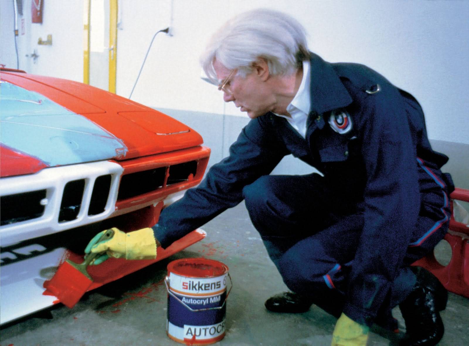 Andy Warhole bemalt BMW M1