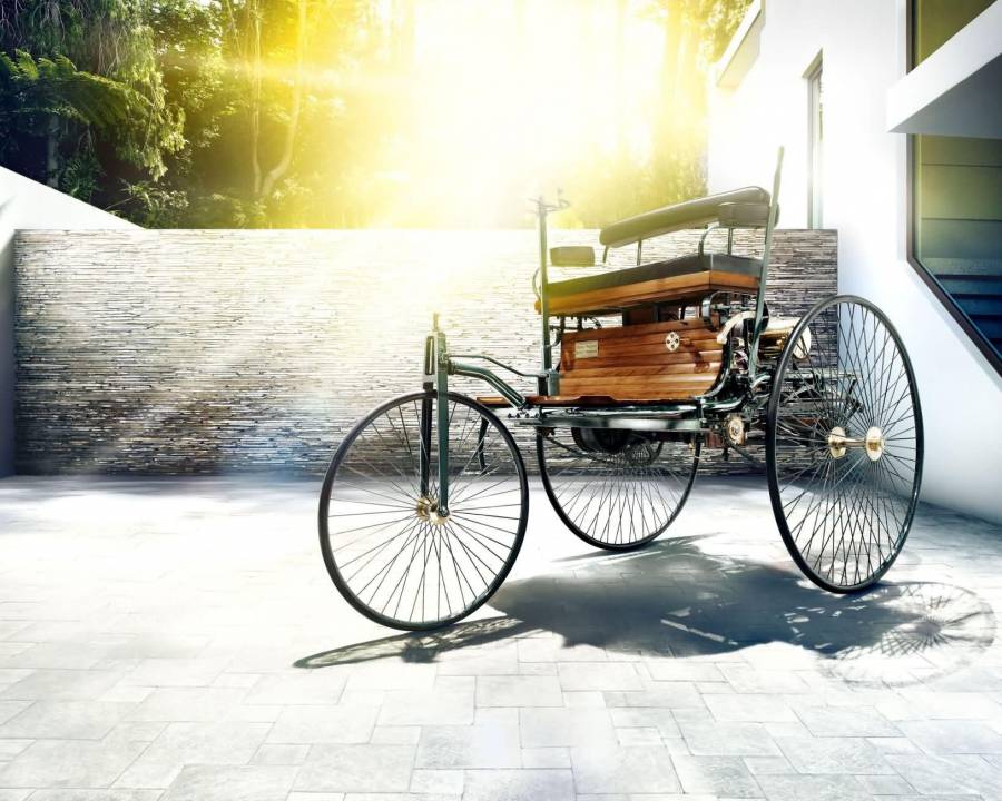 1885 - 1886 Bj. Benz Patent-Motorwagen - Das erste Automobil