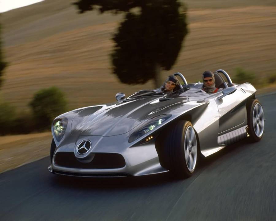 2001 Bj. Mercedes-Benz F400 Carving Concept - Ein Roadster mit extremen Fahreigenschaften