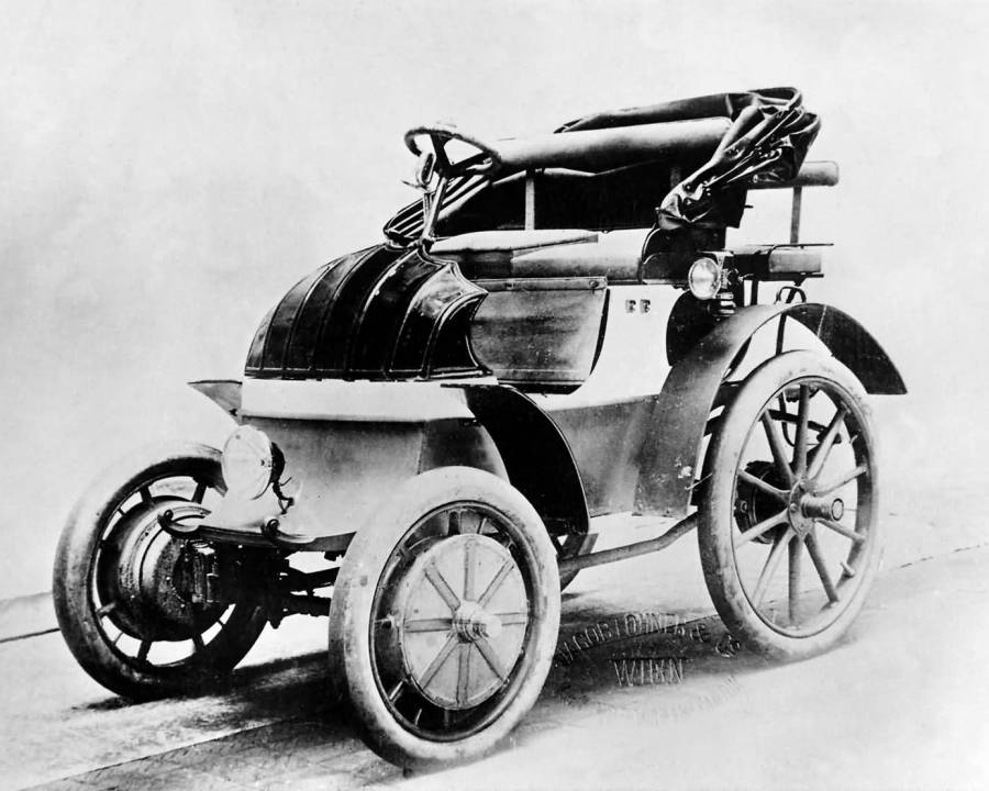 1899 Bj. Lohner-Porsche – Fahrzeuge die ihrer Zeit weit vorraus waren