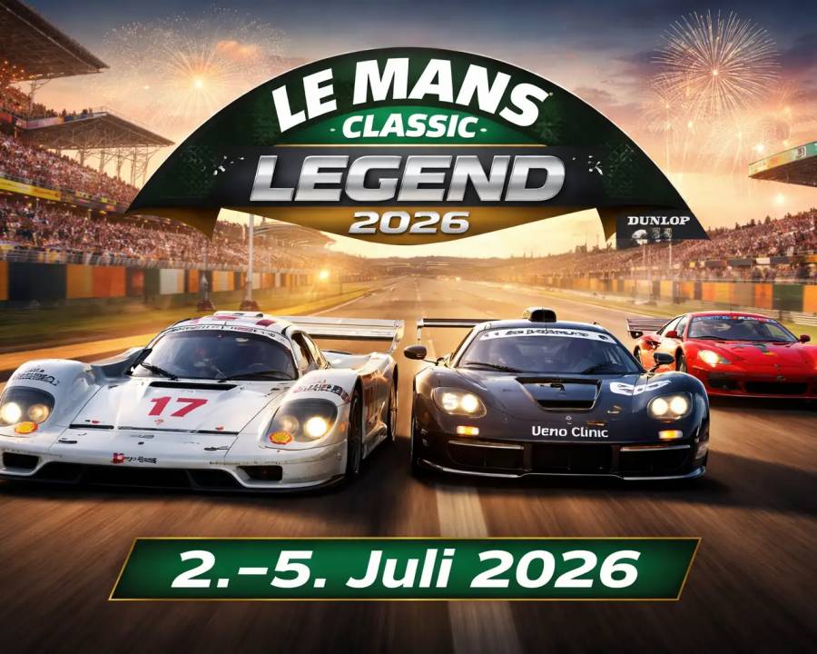 Le Mans Classic Legend 2026 – Historischer Motorsport als neues Jahres-Highlight